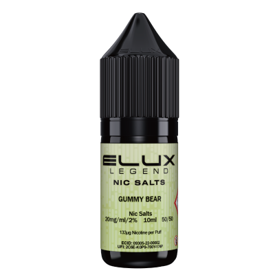 ELUX Legend Nic Salts - Gummy Bear - 10mg